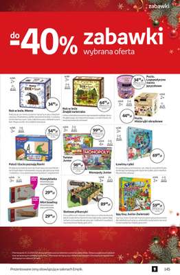 Prezenty - gazetka promocyjna Empik I Tom kultury: zabawki od piątku 28.11 do wtorku 09.12 - strona 22