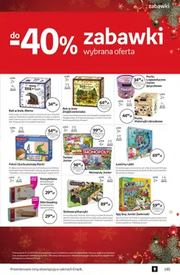 Prezenty - gazetka promocyjna Empik I Tom kultury: zabawki od piątku 28.11 do wtorku 09.12 - strona 22