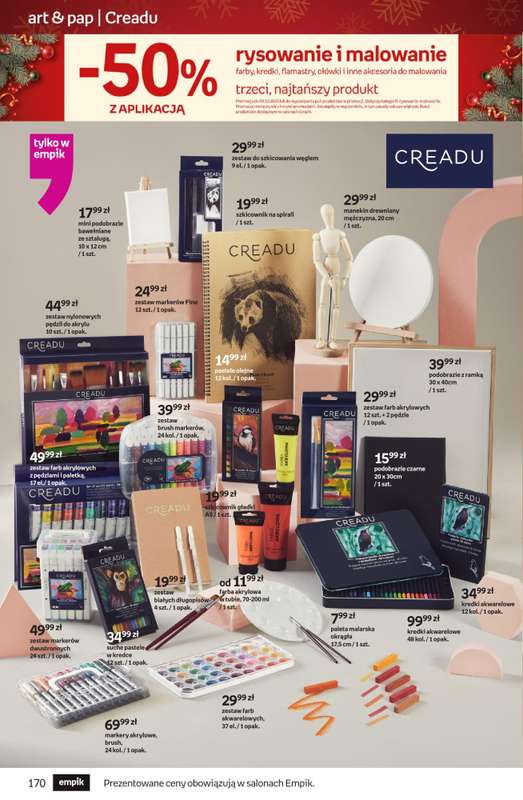 Prezenty - gazetka promocyjna Empik I Tom kultury: zabawki od piątku 28.11 do wtorku 09.12 - strona 47