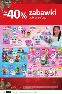 Prezenty - gazetka promocyjna Empik I Tom kultury: zabawki od piątku 28.11 do wtorku 09.12 - strona 5