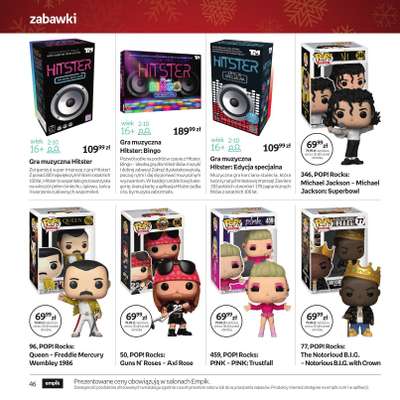 Prezenty - gazetka promocyjna Empik I Katalog: Muzyka od niedzieli 30.11 do środy 24.12 - strona 46