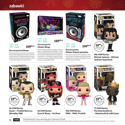 Prezenty - gazetka promocyjna Empik I Katalog: Muzyka od niedzieli 30.11 do środy 24.12 - strona 46