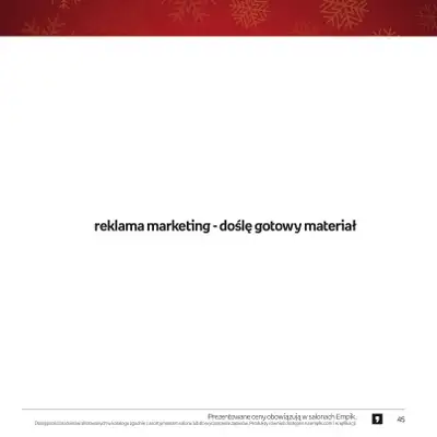Prezenty - gazetka promocyjna Empik I Katalog: Muzyka od niedzieli 30.11 do środy 24.12 - strona 45