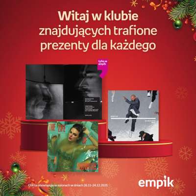 Prezenty - gazetka promocyjna Empik I Katalog: Muzyka od niedzieli 30.11 do środy 24.12