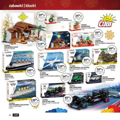 Prezenty - gazetka promocyjna Empik I Katalog: Zabawki od soboty 29.11 do wtorku 09.12 - strona 28