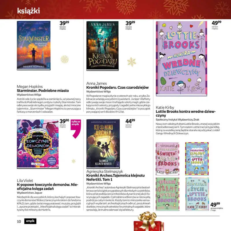 Prezenty - gazetka promocyjna Empik I Katalog: Zabawki od soboty 29.11 do wtorku 09.12 - strona 10
