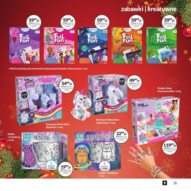 Prezenty - gazetka promocyjna Empik I Katalog: Zabawki od soboty 29.11 do wtorku 09.12 - strona 35