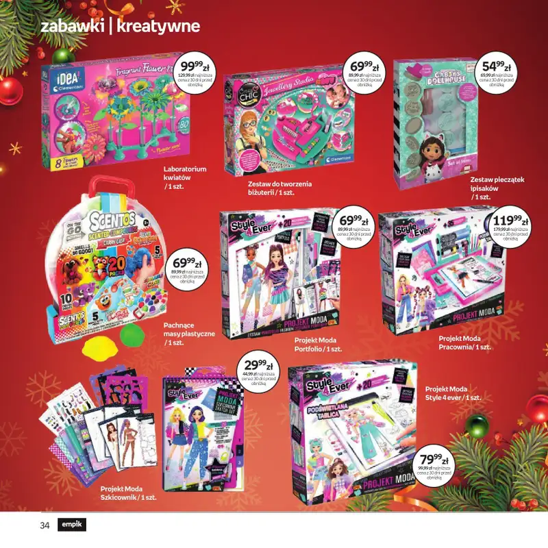 Prezenty - gazetka promocyjna Empik I Katalog: Zabawki od soboty 29.11 do wtorku 09.12 - strona 34