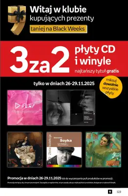 Prezenty - gazetka promocyjna Empik I Tom kultury: muzyka od piątku 28.11 do wtorku 09.12 - strona 11