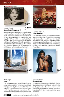 Prezenty - gazetka promocyjna Empik I Tom kultury: muzyka od piątku 28.11 do wtorku 09.12 - strona 8