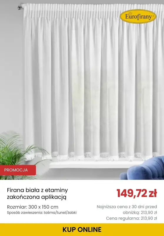 Eurofirany - gazetka promocyjna Dodatkowe -5% z kodem od piątku 28.11 do wtorku 02.12 - strona 2