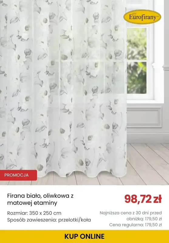 Eurofirany - gazetka promocyjna Dodatkowe -5% z kodem od piątku 28.11 do wtorku 02.12 - strona 6