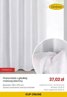 Eurofirany - gazetka promocyjna Dodatkowe -5% z kodem od piątku 28.11 do wtorku 02.12 - strona 3