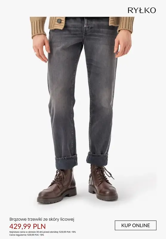 Ryłko - gazetka promocyjna Zimowe obuwie męskie od piątku 28.11  - strona 8