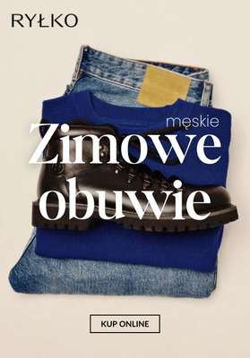 Ryłko - gazetka promocyjna Zimowe obuwie męskie od piątku 28.11 