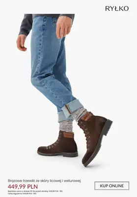 Ryłko - gazetka promocyjna Zimowe obuwie męskie od piątku 28.11  - strona 4