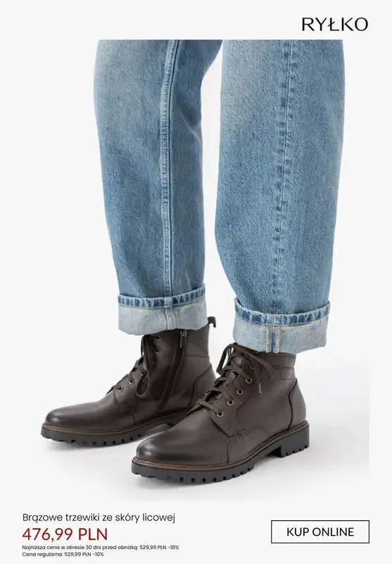 Ryłko - gazetka promocyjna Zimowe obuwie męskie od piątku 28.11  - strona 10