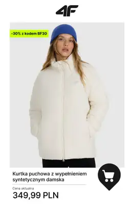 4F - gazetka promocyjna Kurtki zimowe – złap okazje na Black Friday! od piątku 28.11 do poniedziałku 01.12 - strona 3