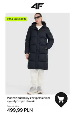 4F - gazetka promocyjna Kurtki zimowe – złap okazje na Black Friday! od piątku 28.11 do poniedziałku 01.12 - strona 7