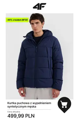 4F - gazetka promocyjna Kurtki zimowe – złap okazje na Black Friday! od piątku 28.11 do poniedziałku 01.12 - strona 10