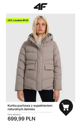 4F - gazetka promocyjna Kurtki zimowe – złap okazje na Black Friday! od piątku 28.11 do poniedziałku 01.12 - strona 11