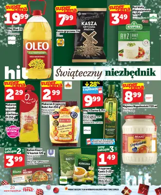 TOPAZ - gazetka promocyjna Gazetka od czwartku 04.12 do środy 10.12 - strona 20