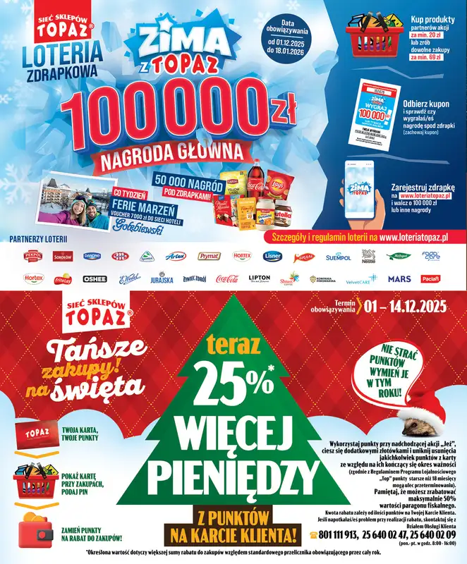 TOPAZ - gazetka promocyjna Gazetka od czwartku 04.12 do środy 10.12 - strona 12