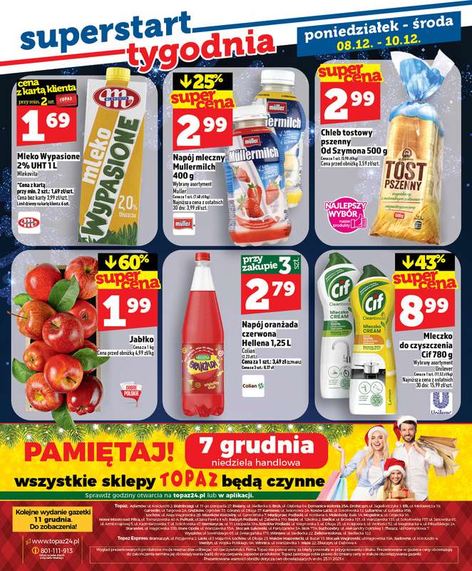 TOPAZ - gazetka promocyjna Gazetka od czwartku 04.12 do środy 10.12 - strona 34