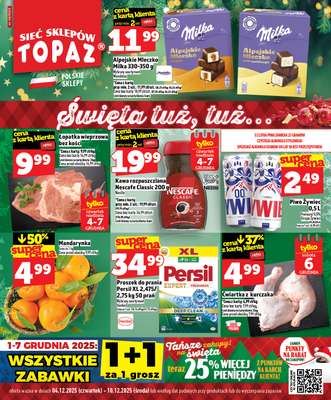 TOPAZ - gazetka promocyjna Gazetka od czwartku 04.12 do środy 10.12