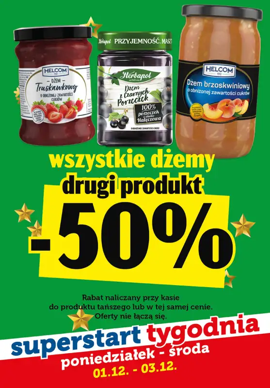 TOPAZ - gazetka promocyjna Superstart tygodnia od poniedziałku od poniedziałku 01.12 do środy 03.12 - strona 6