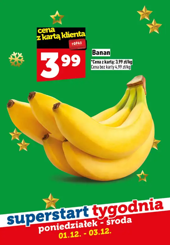 TOPAZ - gazetka promocyjna Superstart tygodnia od poniedziałku od poniedziałku 01.12 do środy 03.12 - strona 8