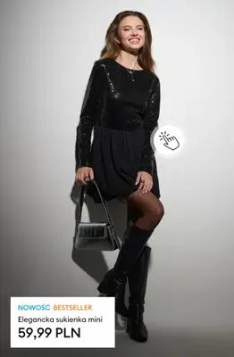 Sinsay - gazetka promocyjna Cekiny - zabłyśnij w święta! od soboty 29.11 do piątku 05.12 - strona 12