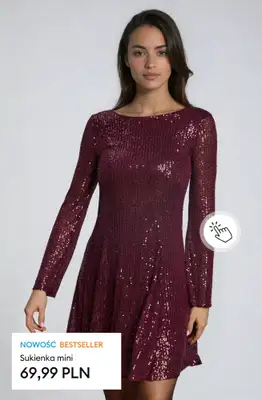 Sinsay - gazetka promocyjna Cekiny - zabłyśnij w święta! od soboty 29.11 do piątku 05.12 - strona 17