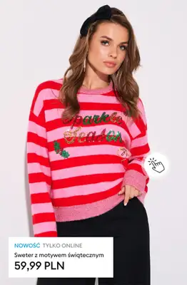 Sinsay - gazetka promocyjna Cekiny - zabłyśnij w święta! od soboty 29.11 do piątku 05.12 - strona 14