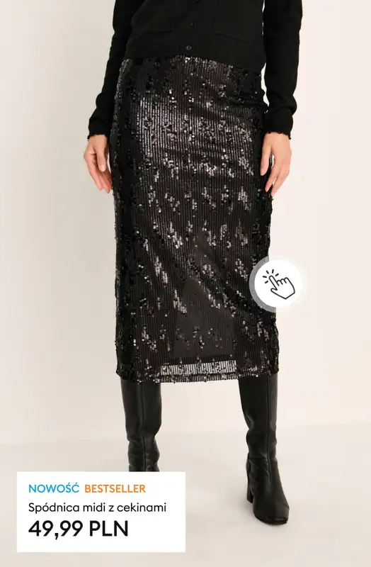 Sinsay - gazetka promocyjna Cekiny - zabłyśnij w święta! od soboty 29.11 do piątku 05.12 - strona 8