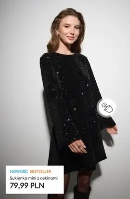 Sinsay - gazetka promocyjna Cekiny - zabłyśnij w święta! od soboty 29.11 do piątku 05.12 - strona 2