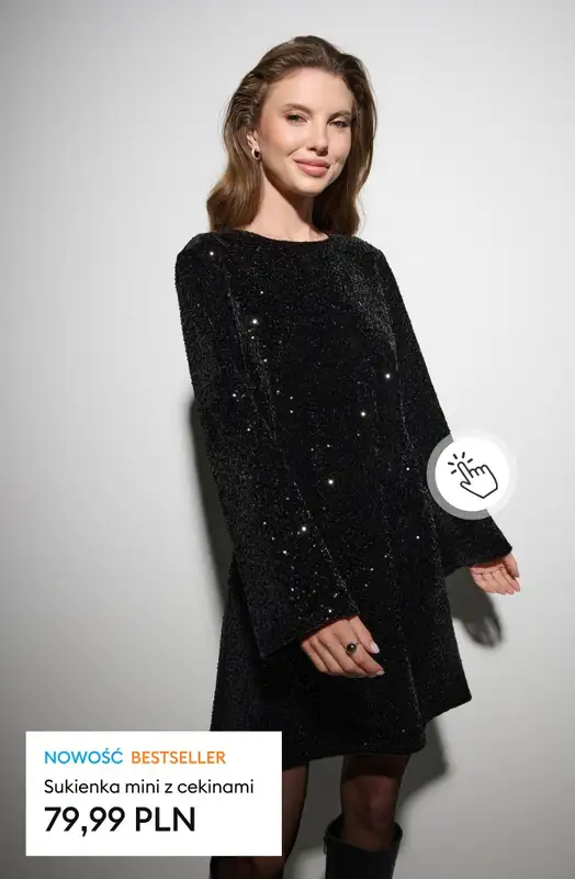 Sinsay - gazetka promocyjna Cekiny - zabłyśnij w święta! od soboty 29.11 do piątku 05.12 - strona 2