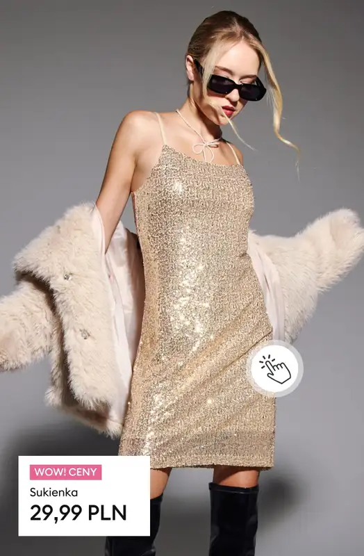 Sinsay - gazetka promocyjna Cekiny - zabłyśnij w święta! od soboty 29.11 do piątku 05.12 - strona 18