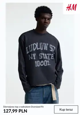 H&M - gazetka promocyjna NOWOŚCI męskie od piątku 28.11  - strona 5