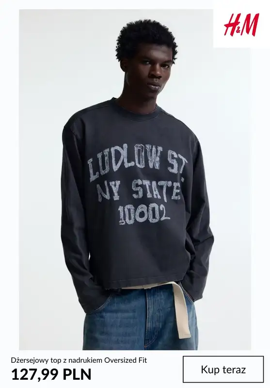 H&M - gazetka promocyjna NOWOŚCI męskie od piątku 28.11  - strona 5