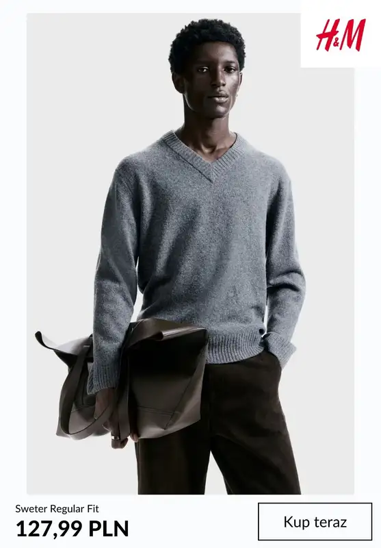 H&M - gazetka promocyjna NOWOŚCI męskie od piątku 28.11  - strona 7