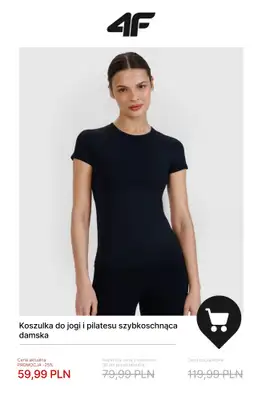 4F - gazetka promocyjna Ubrania do jogi i pilatesu dla niej – od 39,99 zł od soboty 29.11  - strona 2