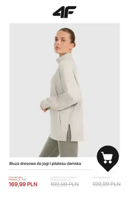 4F - gazetka promocyjna Ubrania do jogi i pilatesu dla niej – od 39,99 zł od soboty 29.11  - strona 8