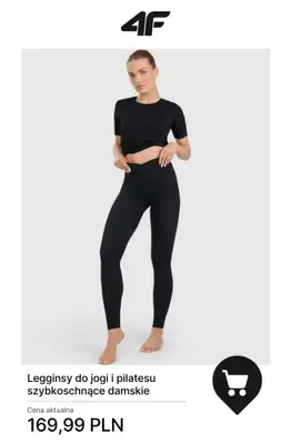 4F - gazetka promocyjna Ubrania do jogi i pilatesu dla niej – od 39,99 zł od soboty 29.11  - strona 3