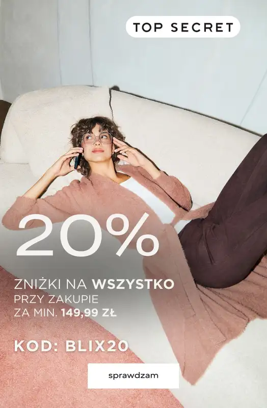 Top Secret - gazetka promocyjna Hity sprzedaży od piątku 28.11 do poniedziałku 08.12 - strona 14