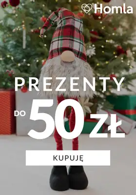 Homla - gazetka promocyjna Prezenty do 50 zł od soboty 29.11 