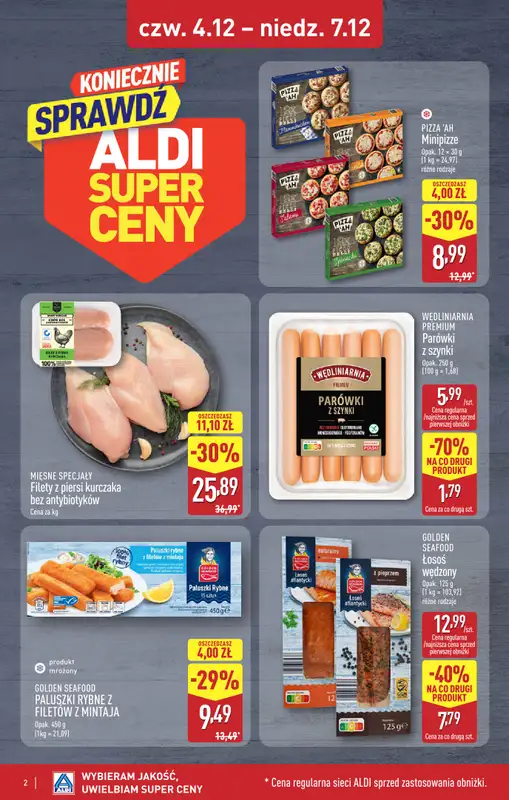 Aldi - gazetka promocyjna JĘDRZEJÓW: WIELKIE OTWARCIE już w czwartek: 04.12! od czwartku 04.12 do niedzieli 07.12 - strona 2