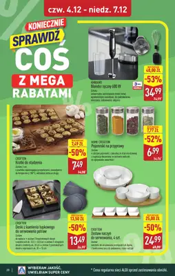 Aldi - gazetka promocyjna JĘDRZEJÓW: WIELKIE OTWARCIE już w czwartek: 04.12! od czwartku 04.12 do niedzieli 07.12 - strona 20
