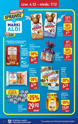 Aldi - gazetka promocyjna JĘDRZEJÓW: WIELKIE OTWARCIE już w czwartek: 04.12! od czwartku 04.12 do niedzieli 07.12 - strona 10