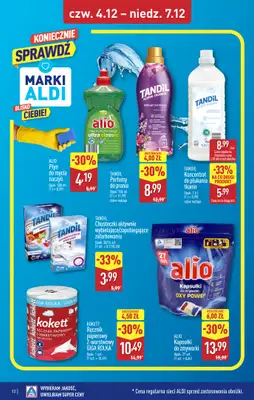 Aldi - gazetka promocyjna JĘDRZEJÓW: WIELKIE OTWARCIE już w czwartek: 04.12! od czwartku 04.12 do niedzieli 07.12 - strona 12